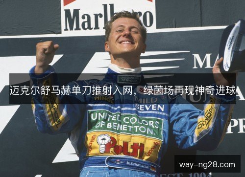 迈克尔舒马赫单刀推射入网，绿茵场再现神奇进球